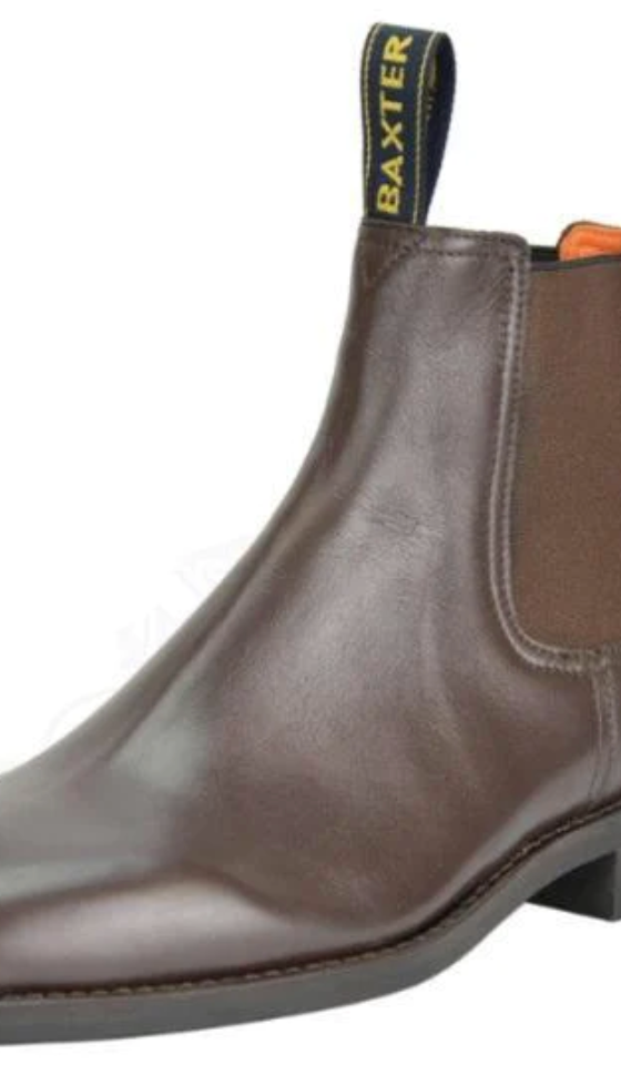 A brown pair of Redpath boots that look similar to Blundstones