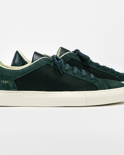 A picture of green Common Projects shoes