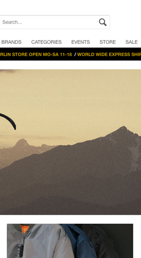 The landing page for Firmament Berlin website (September, 2023)