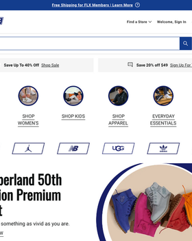 The landing page for Champs website (September, 2023)