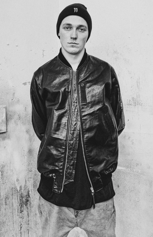 A man wearing a 11 BY BORIS BIDJAN SABERI jacket
