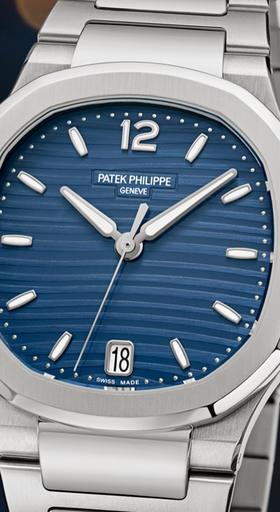 A close up of a Patek Philippe watch