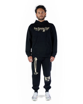 A man wearing prh ds hoodie jetty