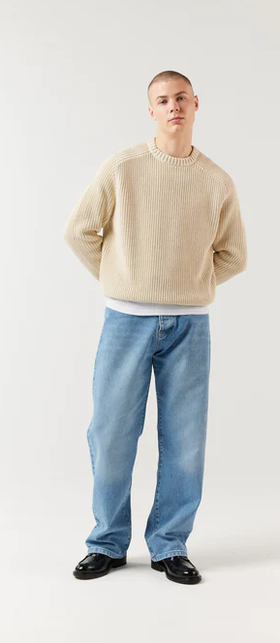 A man wearing a Ronning Sweater