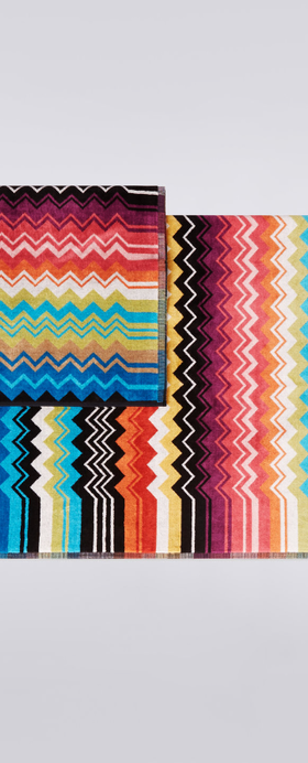 An image of multicoloured giacomo towel