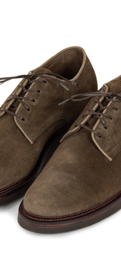 An image of Vibger boots in dark olive