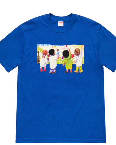An image of Supreme Kids blue t-shirt