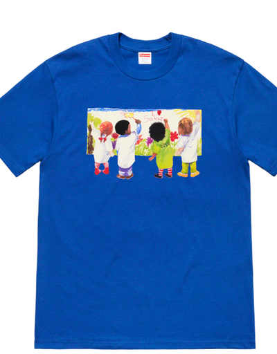 An image of Supreme Kids blue t-shirt