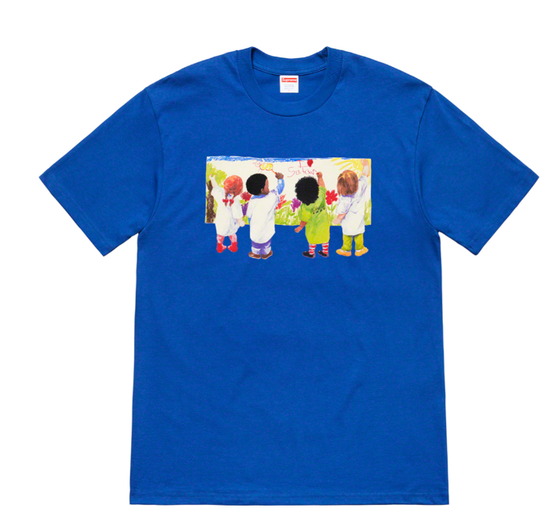 An image of Supreme Kids blue t-shirt