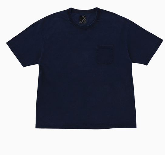 An image of Visvim Sport blue jumbo tee s/s