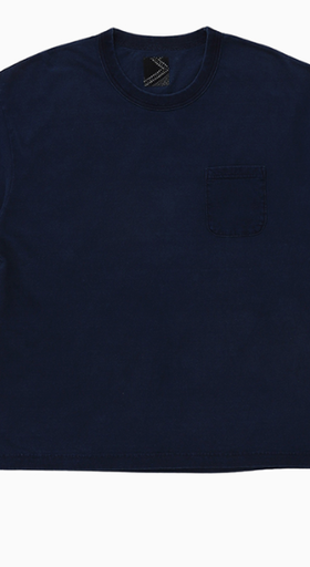 An image of Visvim Sport blue jumbo tee s/s