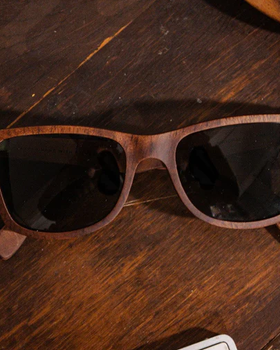 An image of Shwood Eyewear canby wood sunglass