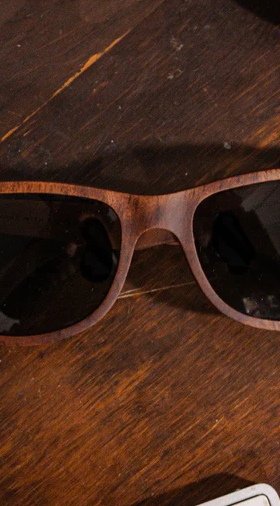 An image of Shwood Eyewear canby wood sunglass