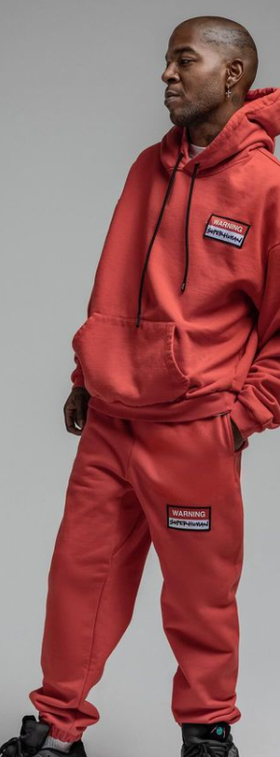 A man wearing Members of the Rage super-human jersey set // motr ss24