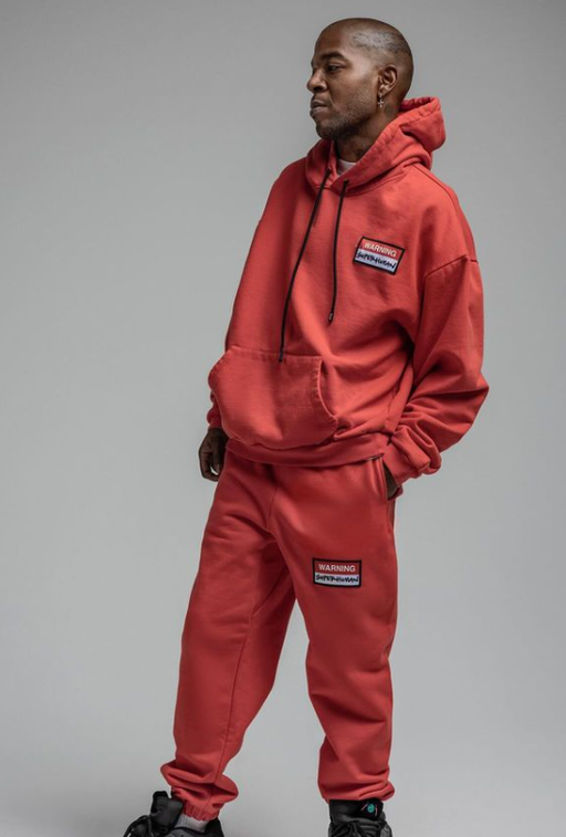 A man wearing Members of the Rage super-human jersey set // motr ss24