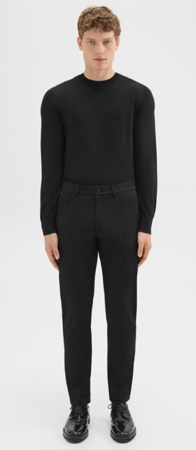 A man wearing J Brand raffi 5-pocket pant in neoteric twill