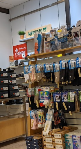 An inside look of Sole to Soul brand store