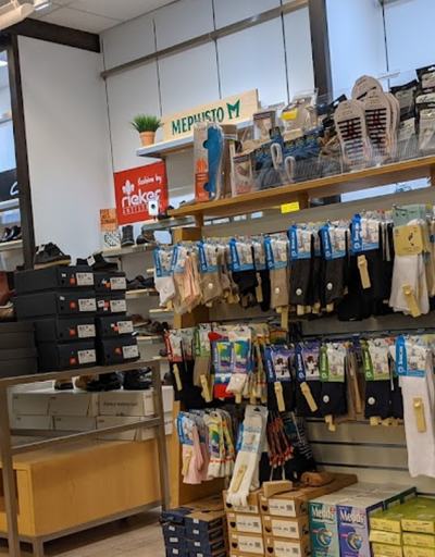 An inside look of Sole to Soul brand store