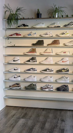 An inside look of LESS 17 brand store