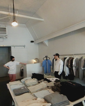 An inside look of Four Horsemen Shop brand store