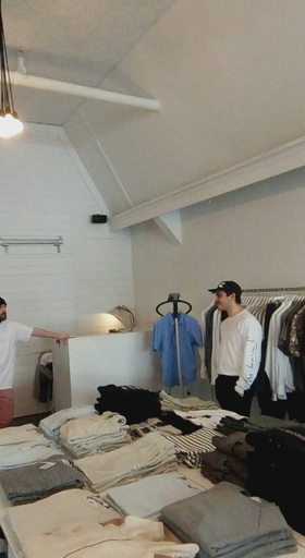 An inside look of Four Horsemen Shop brand store