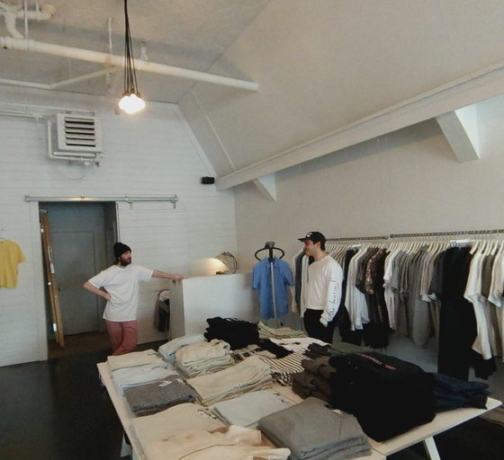 An inside look of Four Horsemen Shop brand store
