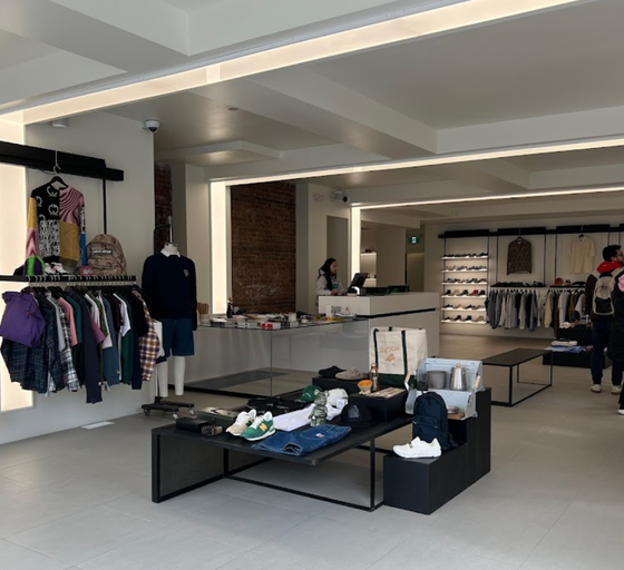 An inside look of Livestock brand store
