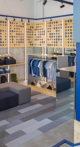 An inside look of Eames Northwest brand store