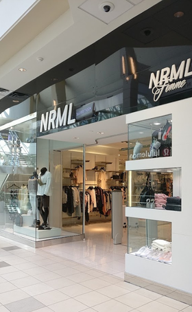 An inside look of NRML brand store