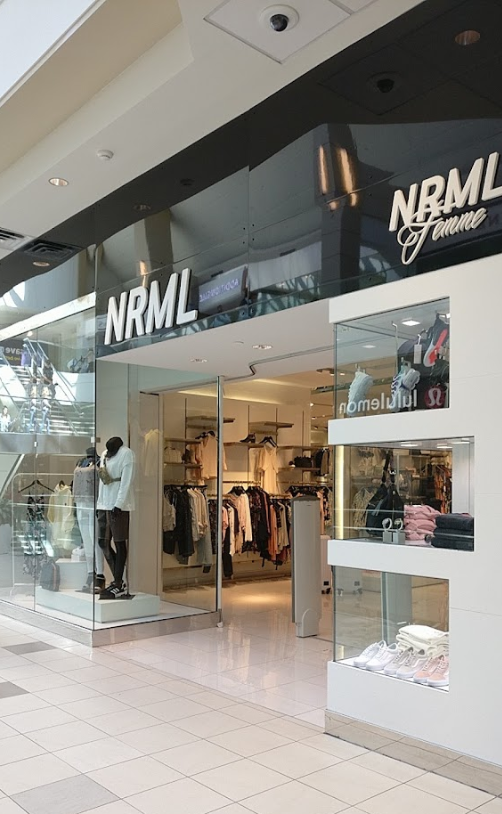 An inside look of NRML brand store
