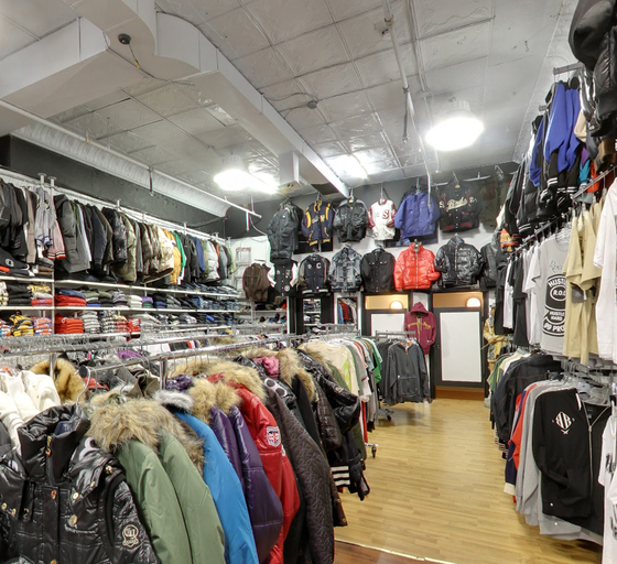 An inside look of Le Spot brand store