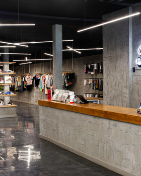 An inside look of Foosh brand store