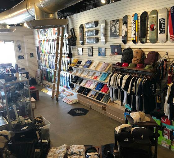 An inside look of Select Shop brand store