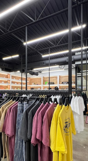 An inside look of Daily brand store