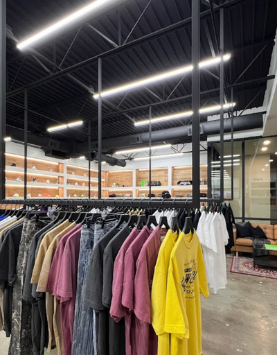 An inside look of Daily brand store