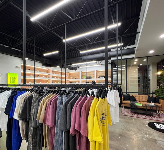 An inside look of Daily brand store