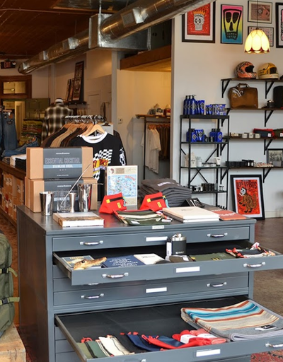 An inside look of Reserve Supply Company brand store
