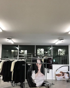 An inside look of 017 Shop brand store