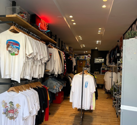 An inside look of Club Theos brand store