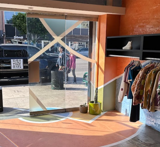 An inside look of UNION LA brand store