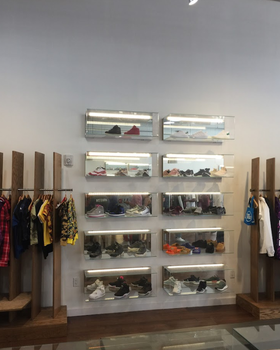 An inside look of Social Status brand store
