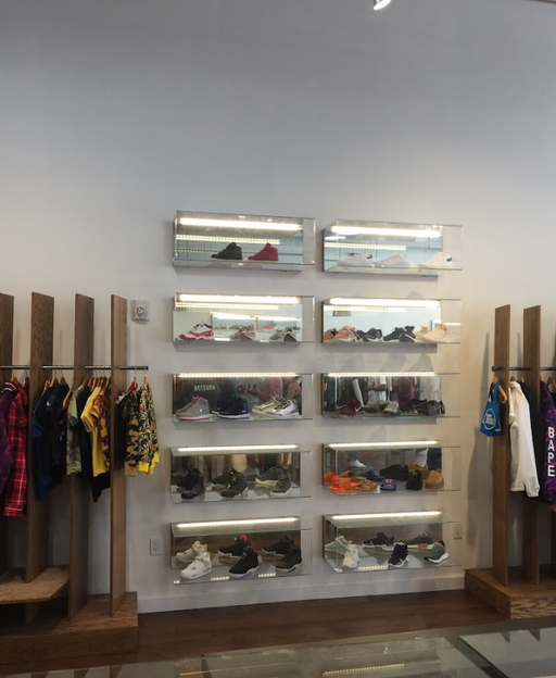 An inside look of Social Status brand store