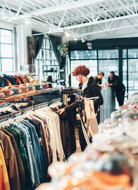 An inside look of Full Circle ATL brand store