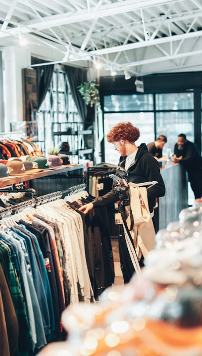 An inside look of Full Circle ATL brand store