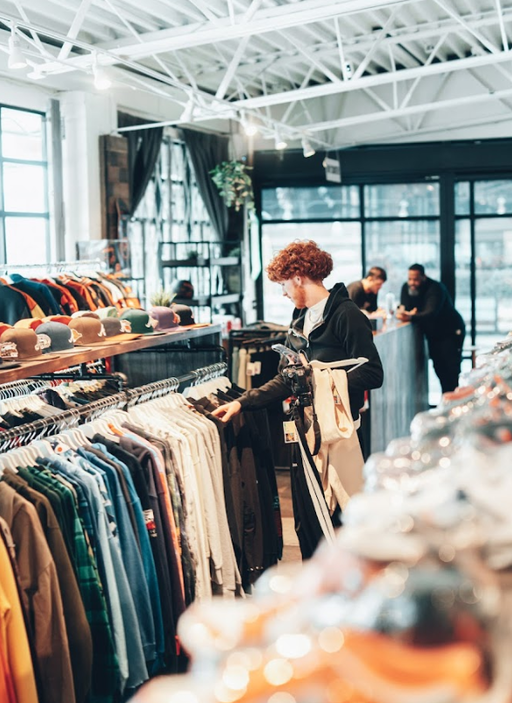 An inside look of Full Circle ATL brand store