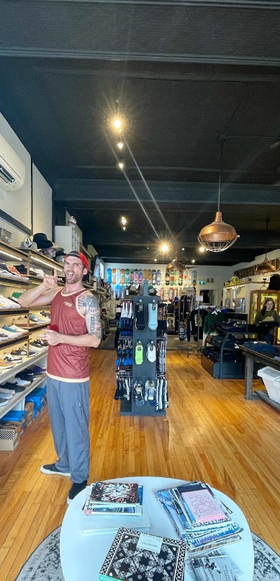 An inside look of Top of the World brand store