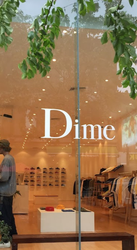 An inside look of Dime MTL brand store