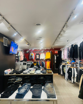 An inside look of The Spot Boutique brand store