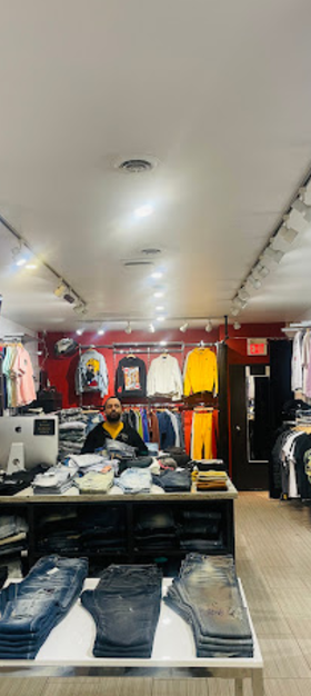 An inside look of The Spot Boutique brand store