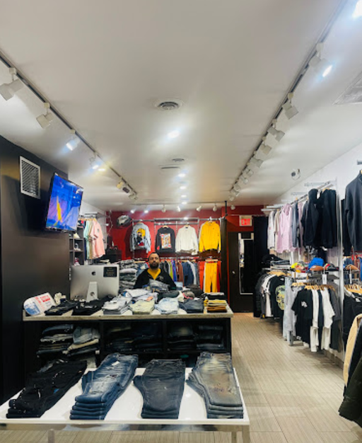 An inside look of The Spot Boutique brand store